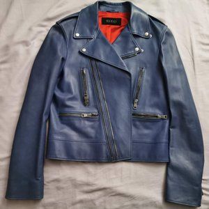 GUCCI leather jacket for men brand new